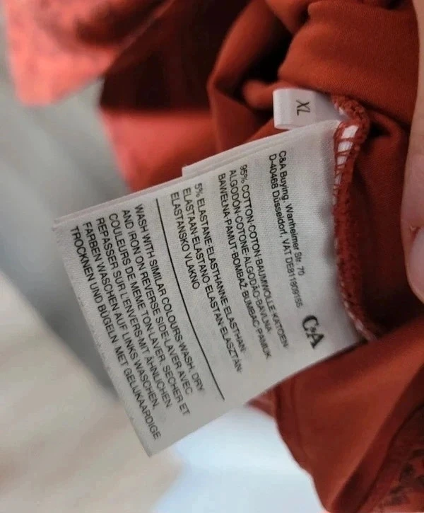 Color terracota cotta con estampado – photo 4